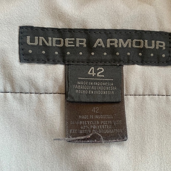 Under Armour Hybrid Black Cargo Shorts Size 42 - Picture 5 of 6
